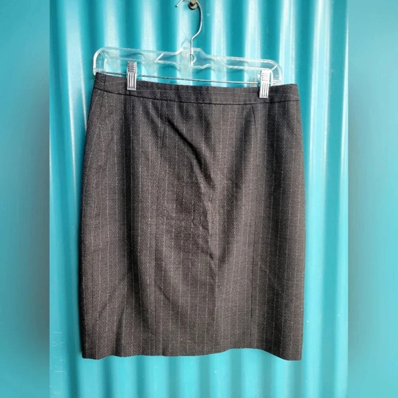 Teenflo  Pencil Skirt Houndstooth Grey Plaid Skirt Size 8 - Picture 2 of 10